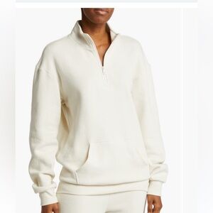 Beyond yoga recharge half zip sweatshirt